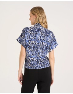 CAMISA BUCLES AZUL MARINO NAF NAF