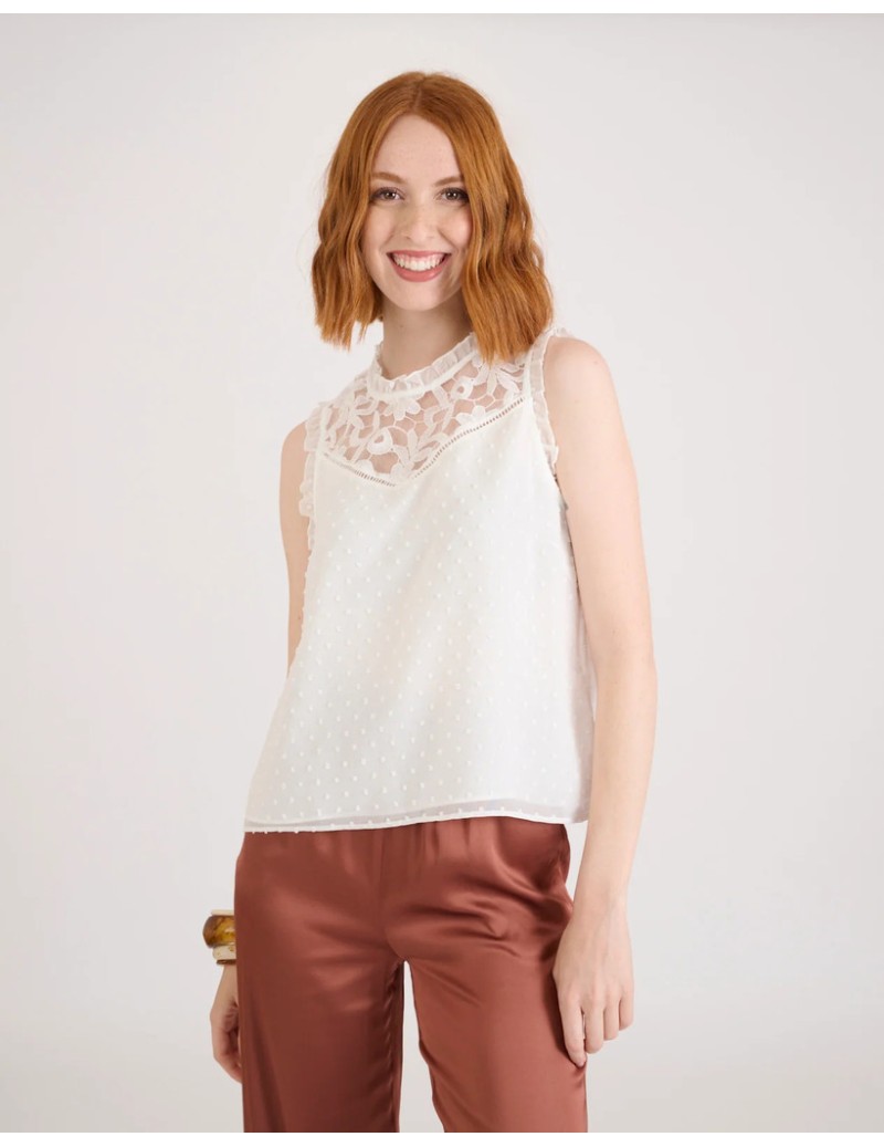 BLUSA CANESÚ FLORAL NAF NAF