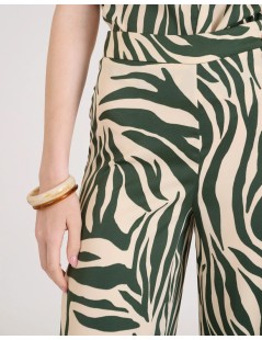 PANTALON CEBRA KAKI NAF NAF