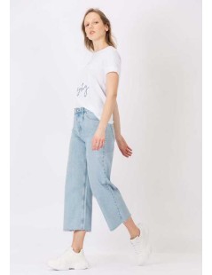 JEANS PIERNA ANCHA CROPPED TIFFOSI