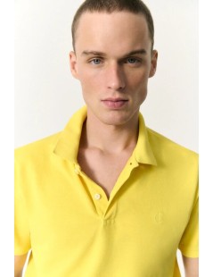 POLO AMARILLO ECOALF TED REGULAR