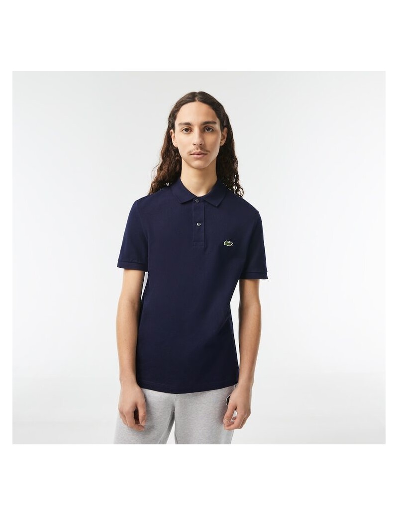 POLO SLIM FIT LACOSTE AZUL...