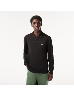 POLO NEGRO MANGA LARGA CLASSIC FIT LACOSTE