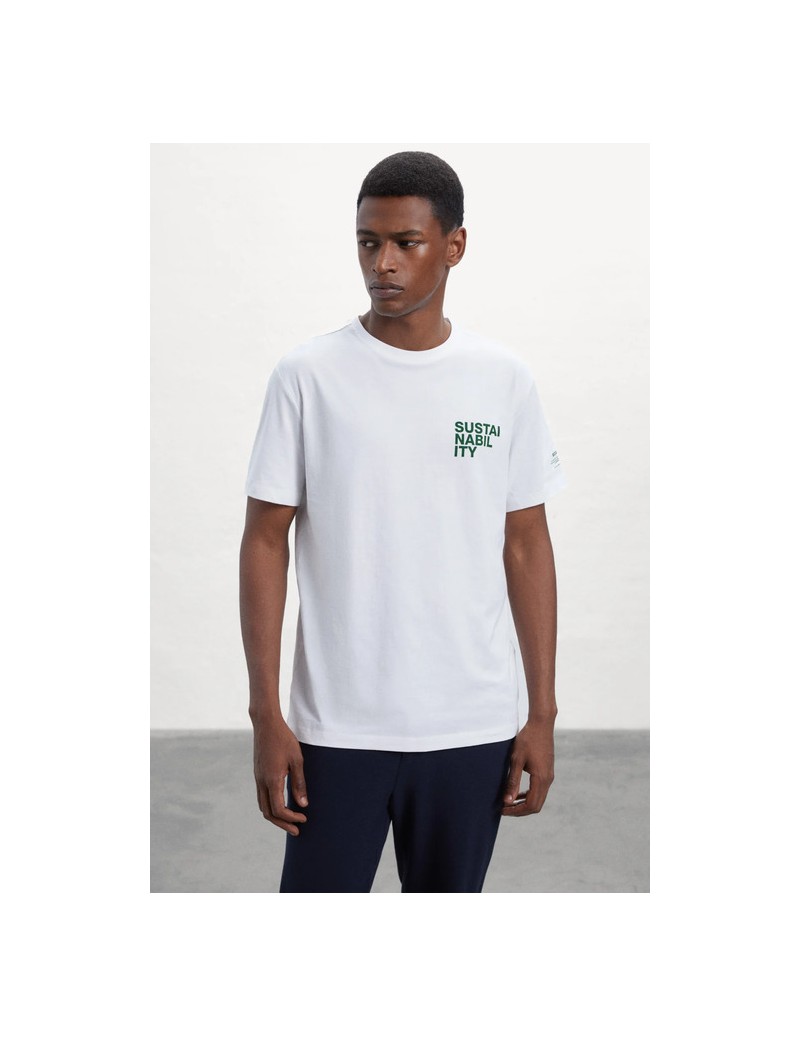 CAMISETA SUSTAN BLANCA ECOALF