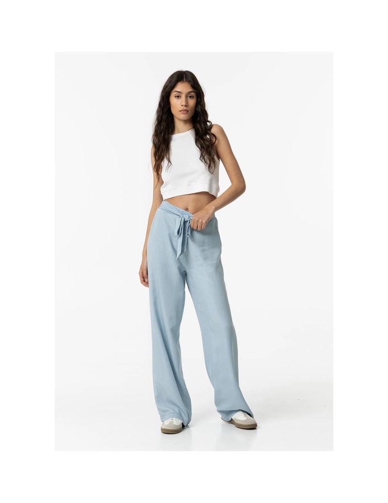 PANTALON WIDE LEG LYOCELL...