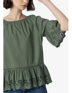 BLUSA BORDADO FLORAL TIFFOSI