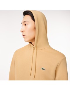 SUDADERA JOGGER DE HOMBRE LACOSTE EN ALGODÓN ECOLÓGICO CON CAPUCHA