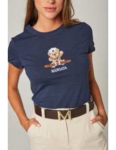 CAMISETA BASICA OSO MARINERO MANGATA