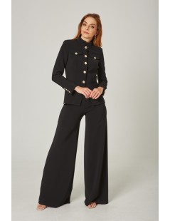 PANTALON PALAZZO NEGRO MANGATA