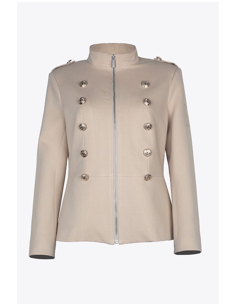 CHAQUETA CRUCERO BEIGE MANGATA