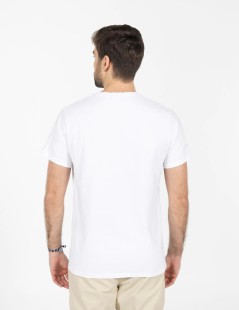 CAMISETA ESTAMPADO ELPULPO HAWAIANO BLANCO EL PULPO