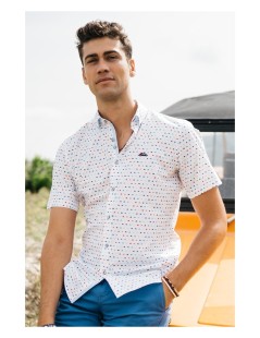 CAMISA MANGA CORTA ESTAMPADO COCHES MULTICOLOR THE SURF CAR