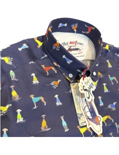 CAMISA ESTAMPADO GALGOS THE SURF CAR