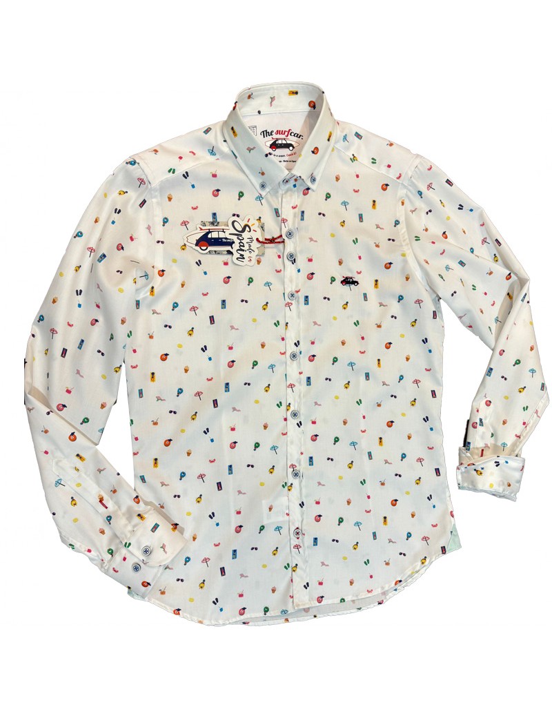 CAMISA ESTAMPADA THE SURF CAR