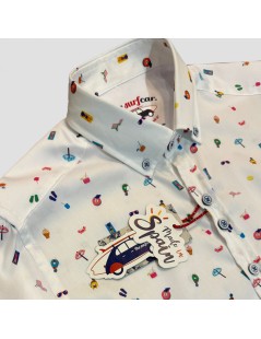 CAMISA ESTAMPADA THE SURF CAR