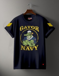 CAMISETA GATOR AZUL MARINO LA SAL