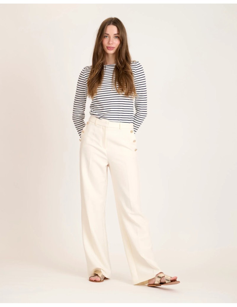 PANTALON AMELIA BLANCO NAF NAF