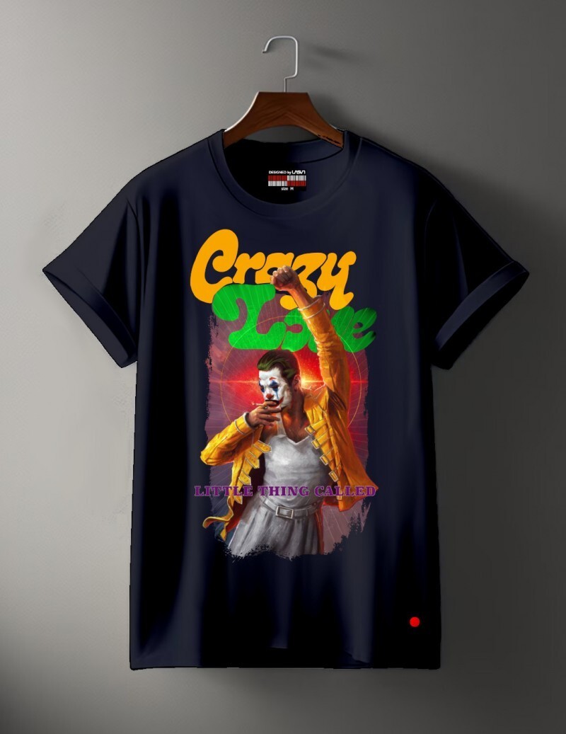 CAMISETA CRAZY LA SAL AZUL...