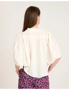 BLUSA BAMBULA CRUDO NAF NAF