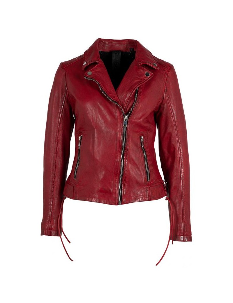 BIKER PIEL GIPSY ROJA