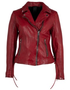 BIKER PIEL GIPSY ROJA