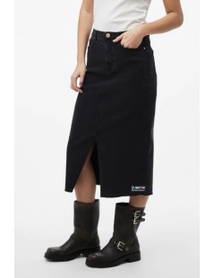 FALDA DENIM BLACK LASAL