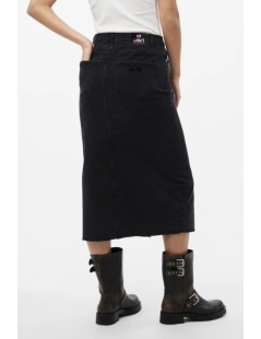 FALDA DENIM BLACK LASAL