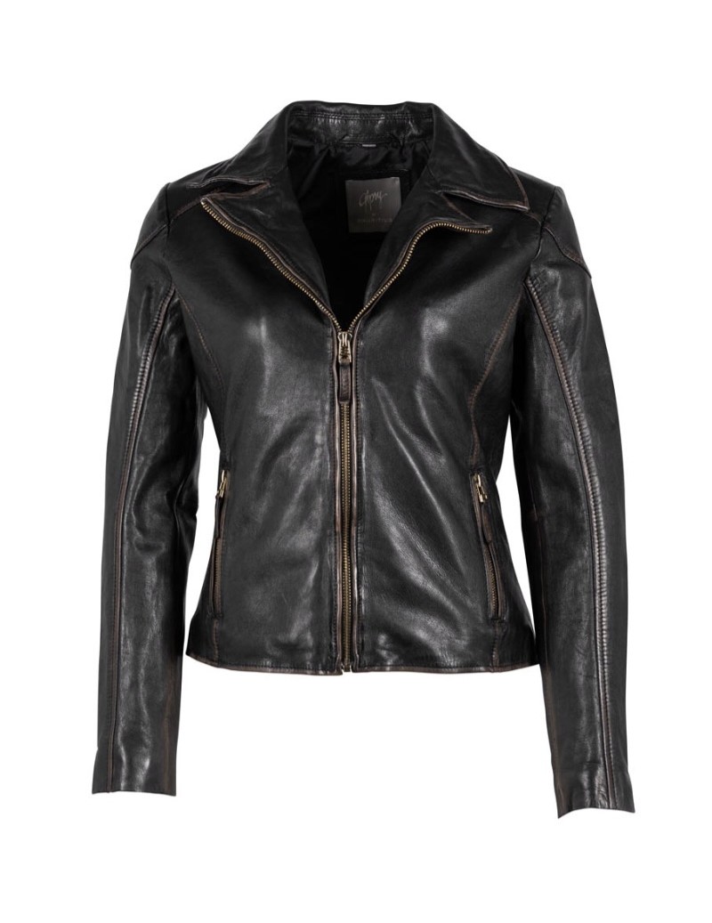 BIKER PIEL NEGRA GIPSY MUJER