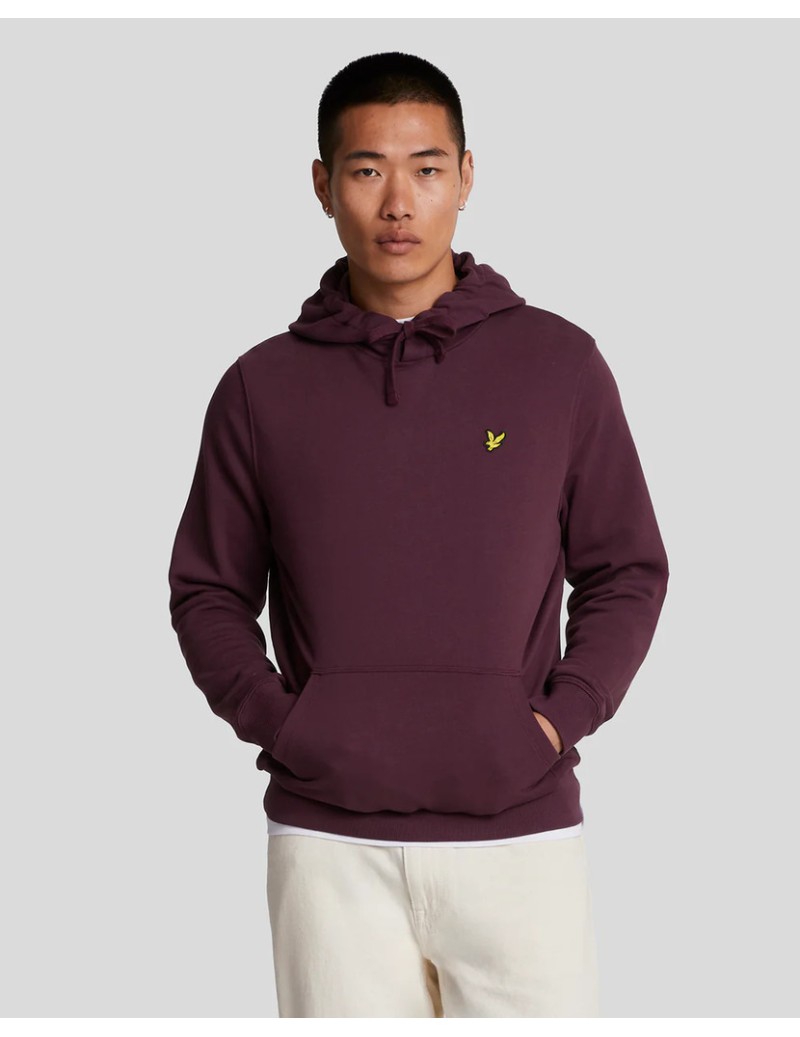 SUDADERA BORGOÑA LYLE & SCOTT