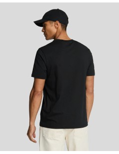 CAMISETA NEGRA BÁSICA LYLE & SCOTT