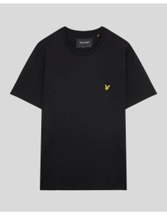 CAMISETA NEGRA BÁSICA LYLE & SCOTT