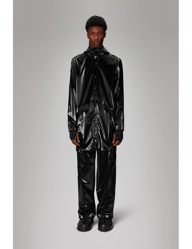 IMPERMEABLE NEGRO LONG...