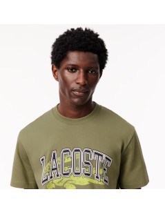 CAMISETA VERDE CLASSIC FIT LACOSTE