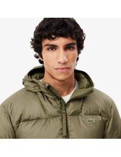 CHAQUETA CORTA DE PLUMÓN IMPERMEABLE LACOSTE