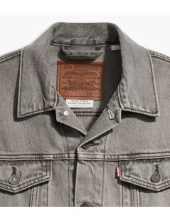 CAZADORA TRUCKER GRIS DESGASTADO LEVI'S