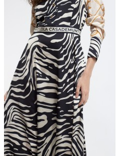 VESTIDO ESTAMPADO ZEBRA LOLA CASADEMUNT