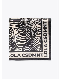 FOULARD SATINADO ANIMAL PRINT LOLA CASADEMUNT