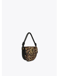 BANDOLERA MEDIA LUNA ANIMAL PRINT LOLA CASADEMUNT