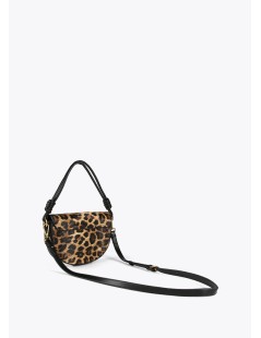 BANDOLERA MEDIA LUNA ANIMAL PRINT LOLA CASADEMUNT