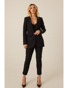 BLAZER ENTALLADA NEGRA MÄNGATA