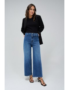 JEANS TRUE CROPPED CON CINTURÓN SALSA JEANS