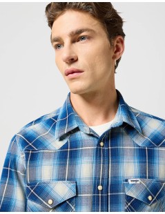 CAMISA REGULAR FIT BUFALO INDIFO WRANGLER