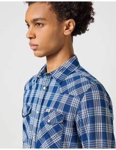 CAMISA WESTERN INDIGO SHIRT WRANGLER