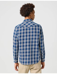 CAMISA WESTERN INDIGO SHIRT WRANGLER