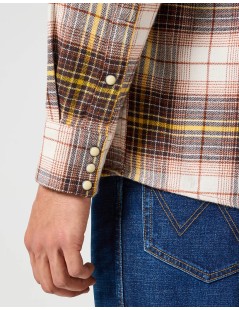 CAMISA WRANGLER WESTERN CORTE REGULAR