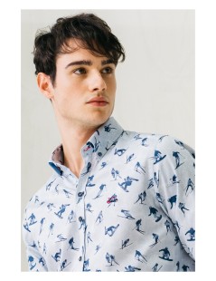 CAMISA DE HOMBRE ESQUI THE SURFCAR