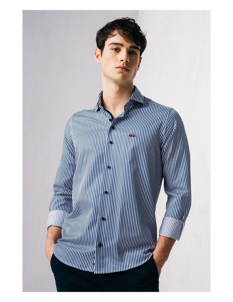 CAMISA DE HOMBRE RAYAS THE...