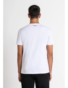 CAMISETA BLANCA SLIM FIT ALGODON ANTONY MORATO